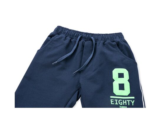 Футболка детская Breeze с шортами "Eighty" (8884-140B-white), изображение 4 Футболка детская Breeze с шортами "Eighty" (8884-140B-white), изображение 4