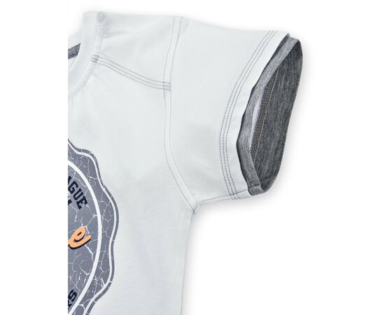 Футболка детская E&H "College" (4678-116B-white), изображение 3 Футболка детская E&H "College" (4678-116B-white), изображение 3