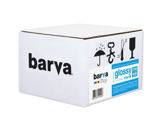 Фотопапір Barva 13x18, 230g/m2, 500c (IP-C230-097)