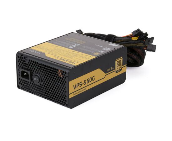 Блок живлення Vinga 550W (VPS-550G), зображення 2 Блок живлення Vinga 550W (VPS-550G), зображення 2