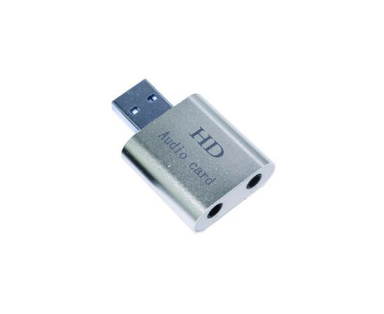 Звуковая плата Dynamode USB-SOUND7-ALU silver, изображение 3 Звуковая плата Dynamode USB-SOUND7-ALU silver, изображение 3