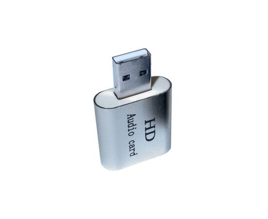 Звуковая плата Dynamode USB-SOUND7-ALU silver, изображение 4 Звуковая плата Dynamode USB-SOUND7-ALU silver, изображение 4