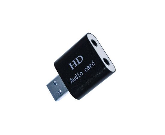 Звуковая плата Dynamode USB-SOUND7-ALU black, изображение 5 Звуковая плата Dynamode USB-SOUND7-ALU black, изображение 5