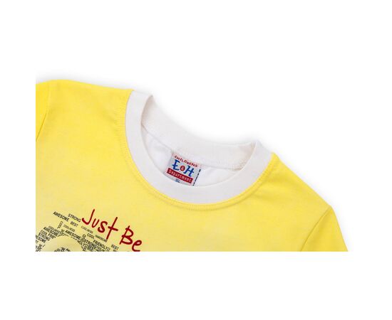 Набор детской одежды Breeze футболка "COOL" с шортами (8867-98B-yellow), изображение 4