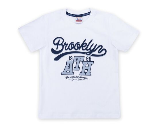 Набір дитячого одягу Breeze футболка "Brooklyn ATH" з шортами (8932-116B-white), зображення 2