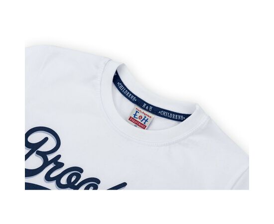 Набір дитячого одягу Breeze футболка "Brooklyn ATH" з шортами (8932-116B-white), зображення 4