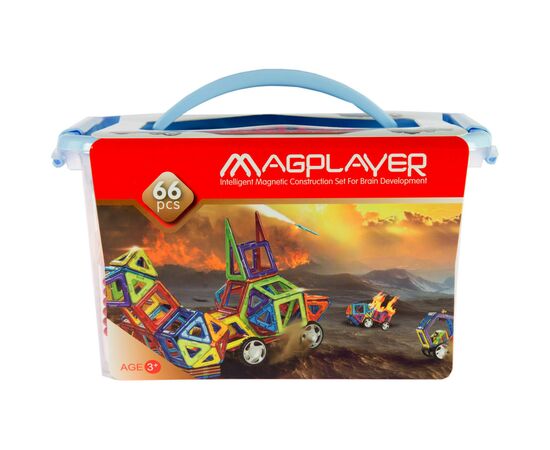Конструктор Magplayer Набор 66 элементов (MPT-66)
