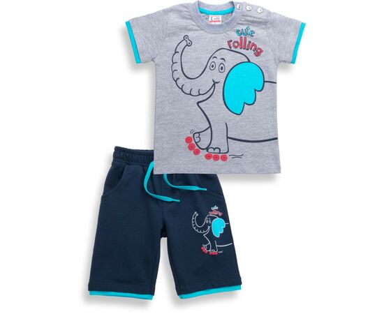 Набор детской одежды Breeze со слоником (6199-104B-blue)