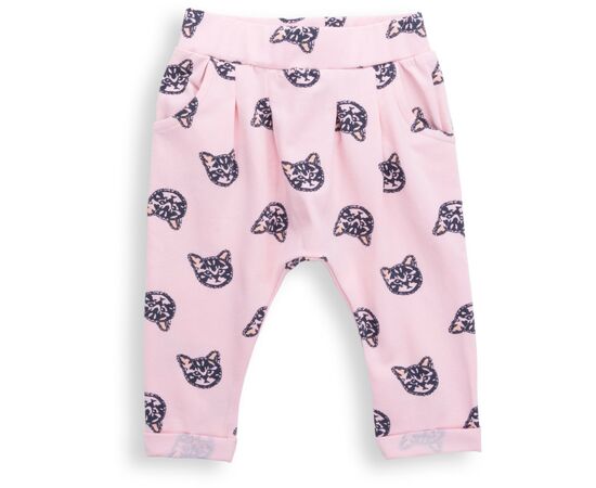 Набір дитячого одягу Breeze футболка з котиком та штанці з кишеньками (8983-92G-cream), зображення 3 Набір дитячого одягу Breeze футболка з котиком та штанці з кишеньками (8983-92G-cream), зображення 3