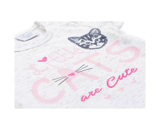 Набір дитячого одягу Breeze футболка з котиком та штанці з кишеньками (8983-92G-cream), зображення 6 Набір дитячого одягу Breeze футболка з котиком та штанці з кишеньками (8983-92G-cream), зображення 6