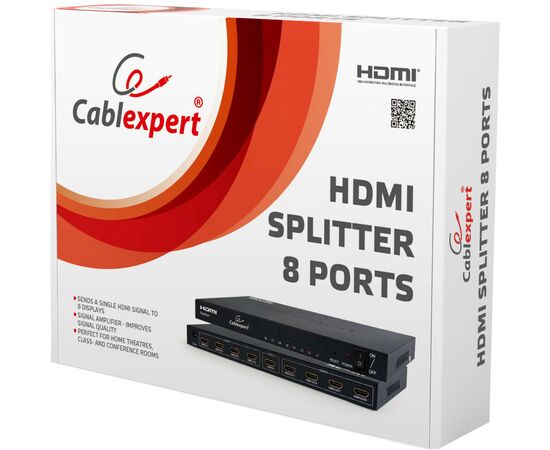 Разветвитель Cablexpert DSP-8PH4-03, изображение 3 Разветвитель Cablexpert DSP-8PH4-03, изображение 3