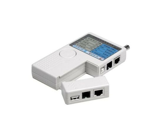 Тестер кабельний RJ-45, RJ-12, BNC, USB Eserver (WT-4065), зображення 2 Тестер кабельний RJ-45, RJ-12, BNC, USB Eserver (WT-4065), зображення 2