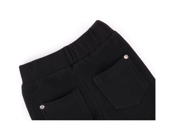 Лосины Breeze в рубчик с карманчиком (9842-116G-black), изображение 4 Лосины Breeze в рубчик с карманчиком (9842-116G-black), изображение 4