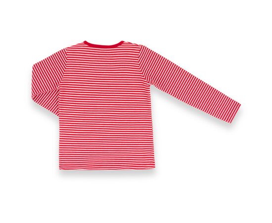 Кофта Breeze в полоску (9499-116G-red), изображение 2 Кофта Breeze в полоску (9499-116G-red), изображение 2