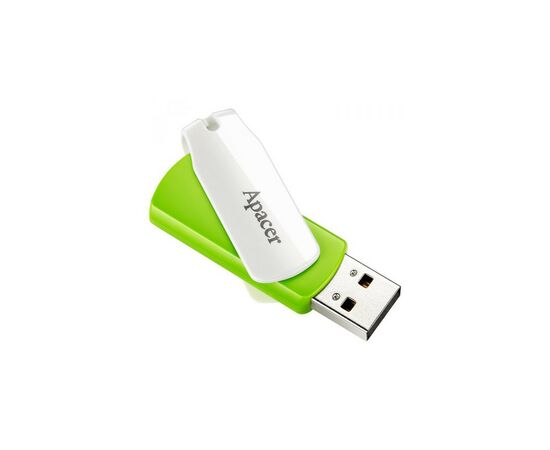 USB флеш накопитель Apacer 16GB AH335 Green/White USB 2.0 (AP16GAH335G-1), изображение 2 USB флеш накопитель Apacer 16GB AH335 Green/White USB 2.0 (AP16GAH335G-1), изображение 2
