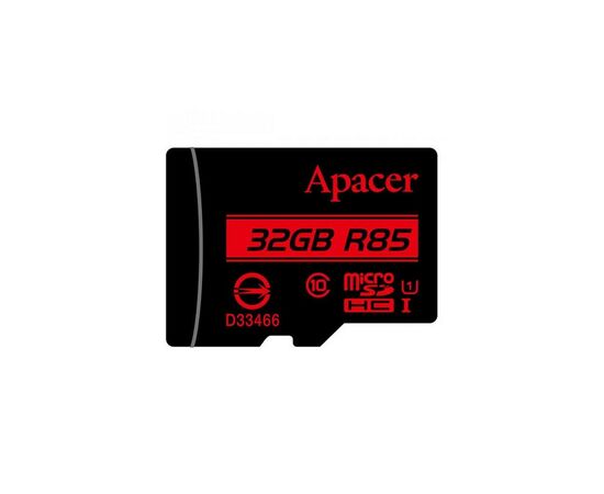 Карта памяти Apacer 32GB microSDHC class 10 UHS-I U1 (R85 MB/s) (AP32GMCSH10U5-R), изображение 2