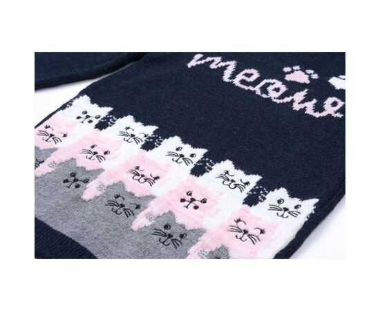 Кофта Breeze с котиками (T-152-104G-blue), изображение 4 Кофта Breeze с котиками (T-152-104G-blue), изображение 4