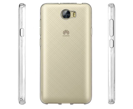 Чехол для моб. телефона для Huawei Y5 II Clear tpu (transparent) Laudtec (LC-HY5IIT), изображение 3 Чехол для моб. телефона для Huawei Y5 II Clear tpu (transparent) Laudtec (LC-HY5IIT), изображение 3