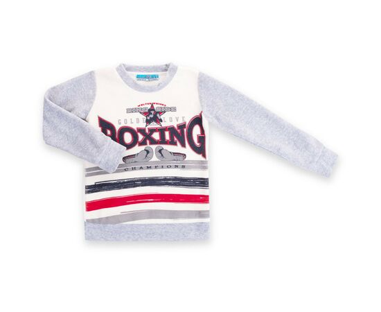 Піжама Matilda велюрова "Boxing" (7605-110B-gray), зображення 2 Піжама Matilda велюрова "Boxing" (7605-110B-gray), зображення 2