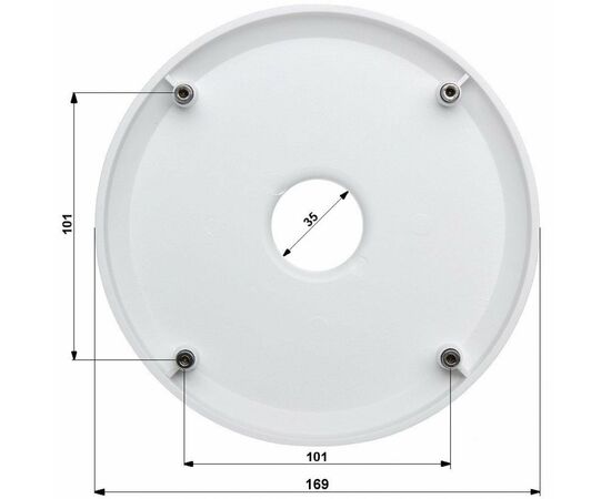 Крепление для видеокамеры Dahua DH-PFA102, изображение 2 Крепление для видеокамеры Dahua DH-PFA102, изображение 2