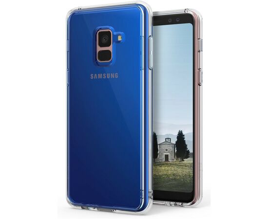 Чехол для моб. телефона для SAMSUNG Galaxy A8 2018 Clear TPU (Transperent) Laudtec (LC-A73018B), изображение 2 Чехол для моб. телефона для SAMSUNG Galaxy A8 2018 Clear TPU (Transperent) Laudtec (LC-A73018B), изображение 2