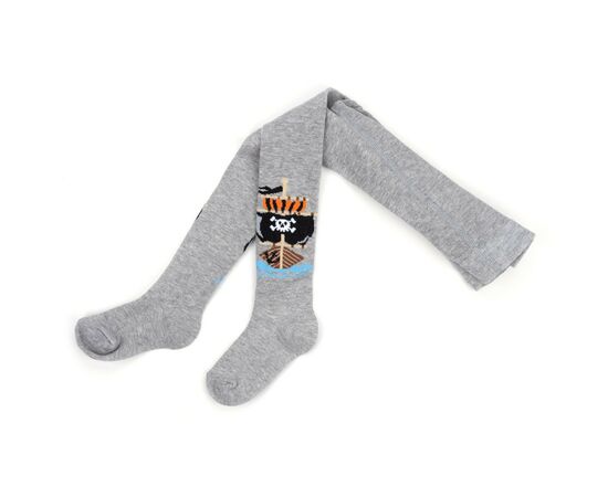 Колготки BNM з піратським кораблем (M0C0301-1020-122B-gray)