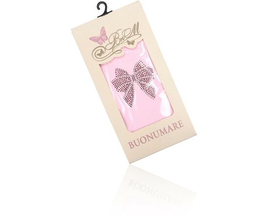 Колготки BNM с бантиком из страз (M0C0302-0989-98G-pink)