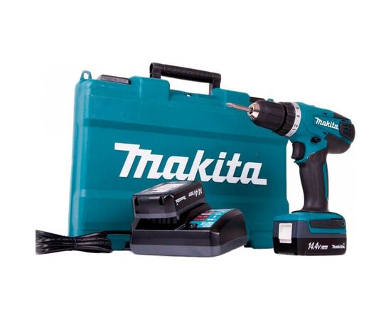 Шуруповерт Makita DF347DWE, 14,4В G-battery, 1,3Аг, 30 / 15Нм (DF347DWE), изображение 2 Шуруповерт Makita DF347DWE, 14,4В G-battery, 1,3Аг, 30 / 15Нм (DF347DWE), изображение 2