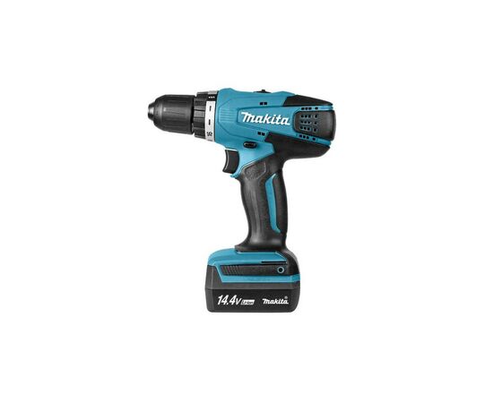 Шуруповерт Makita DF347DWE, 14,4В G-battery, 1,3Аг, 30 / 15Нм (DF347DWE)