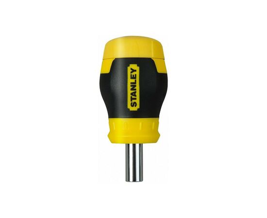Отвертка Stanley Multibit Stubby с 6 сменными битами (0-66-357), изображение 2
