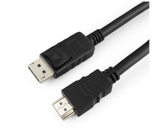 Кабель мультимедийный Display Port to HDMI 7.5m Cablexpert (CC-DP-HDMI-7.5M), изображение 2 Кабель мультимедийный Display Port to HDMI 7.5m Cablexpert (CC-DP-HDMI-7.5M), изображение 2