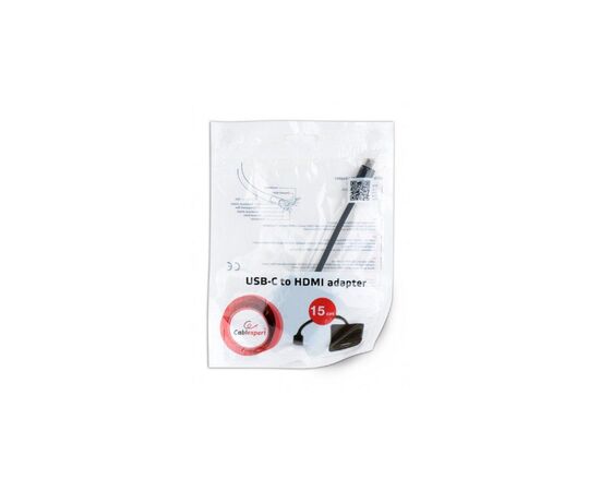 Переходник Type-C to HDMI Cablexpert (A-CM-HDMIF-01), изображение 2 Переходник Type-C to HDMI Cablexpert (A-CM-HDMIF-01), изображение 2