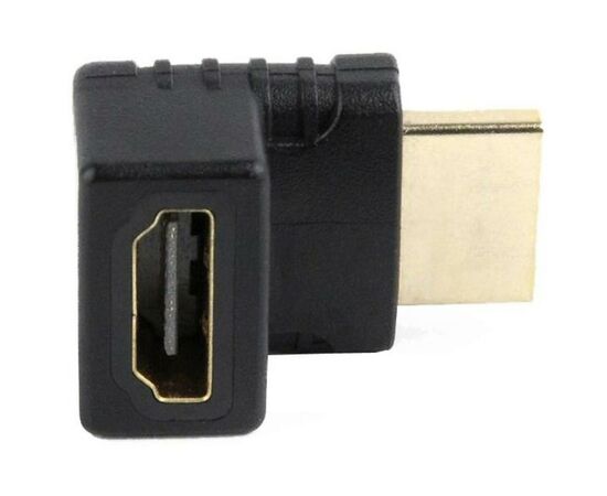 Переходник HDMI M to HDMI F Cablexpert (A-HDMI270-FML), изображение 2 Переходник HDMI M to HDMI F Cablexpert (A-HDMI270-FML), изображение 2