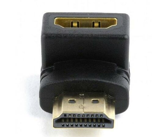 Переходник HDMI M to HDMI F Cablexpert (A-HDMI90-FML), изображение 2 Переходник HDMI M to HDMI F Cablexpert (A-HDMI90-FML), изображение 2