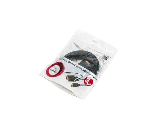 Переходник HDMI to VGA 3.0m Cablexpert (A-HDMI-VGA-03-10), изображение 3 Переходник HDMI to VGA 3.0m Cablexpert (A-HDMI-VGA-03-10), изображение 3