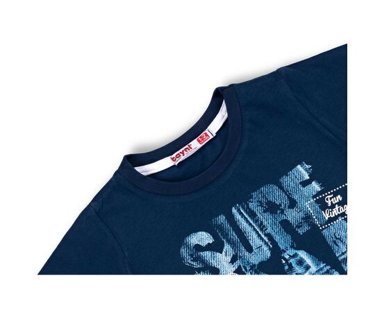 Футболка дитяча Haknur "SURF FUN VINTAGE" (972-80B-blue), зображення 3 Футболка дитяча Haknur "SURF FUN VINTAGE" (972-80B-blue), зображення 3
