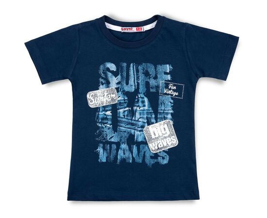 Футболка дитяча Haknur "SURF FUN VINTAGE" (972-92B-blue)