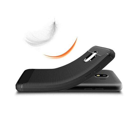 Чехол для моб. телефона Laudtec для Samsung J2 2018/J250 Carbon Fiber (Black) (LT-J250F), изображение 6 Чехол для моб. телефона Laudtec для Samsung J2 2018/J250 Carbon Fiber (Black) (LT-J250F), изображение 6