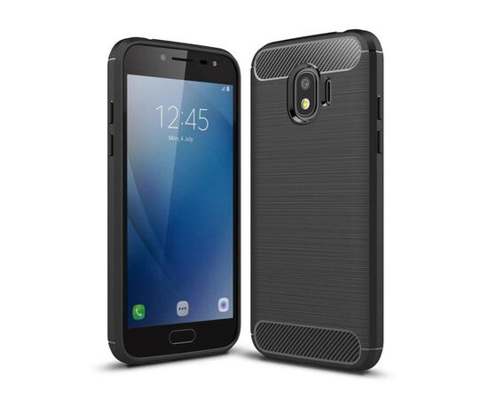 Чохол до моб. телефона Laudtec для Samsung J2 2018/J250 Carbon Fiber (Black) (LT-J250F)