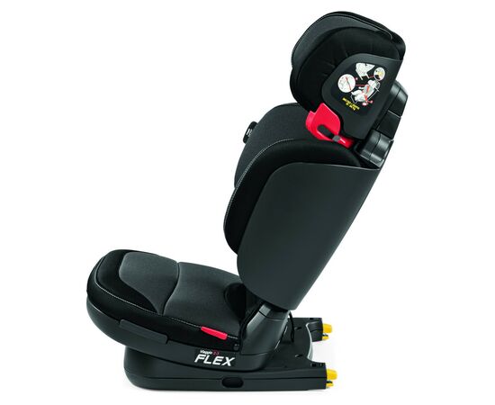 Автокрісло Peg-Perego Viaggio 2-3 Flex Crystal Black Черно Серое (IMVF000035DP53DX13), зображення 3 Автокрісло Peg-Perego Viaggio 2-3 Flex Crystal Black Черно Серое (IMVF000035DP53DX13), зображення 3
