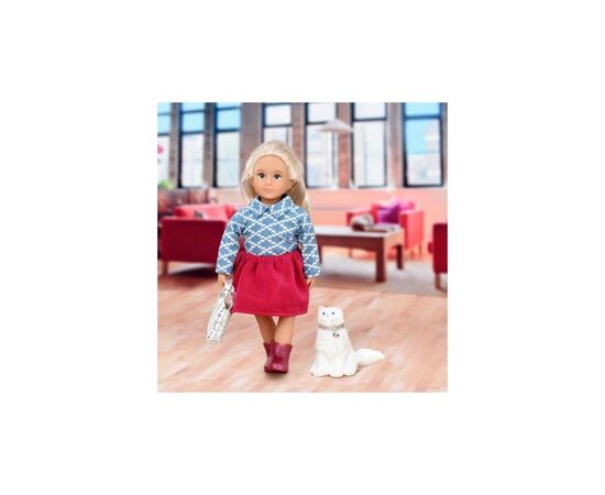 Кукла Lori Кайденс и кошка Кики 15 см (LO31053Z), изображение 2 Кукла Lori Кайденс и кошка Кики 15 см (LO31053Z), изображение 2