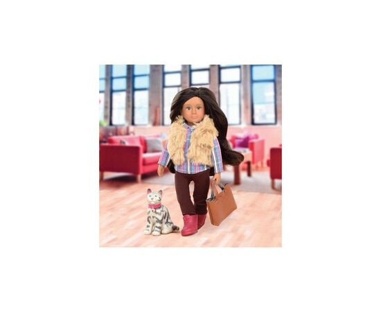 Кукла Lori Мария и кошка Мока 15 см (LO31060Z), изображение 2 Кукла Lori Мария и кошка Мока 15 см (LO31060Z), изображение 2