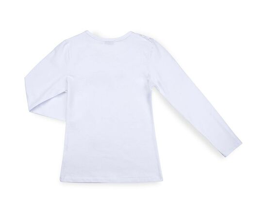 Кофта Matilda с кружевной оборкой (8430-164G-white), изображение 2 Кофта Matilda с кружевной оборкой (8430-164G-white), изображение 2