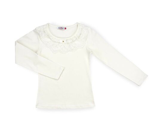Кофта Matilda с кружевной оборкой (4802-164G-cream)