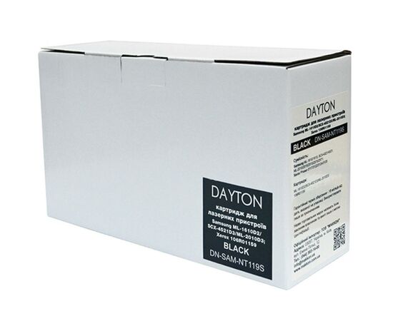 Картридж Dayton Samsung ML-1610D2/SCX-4521D3 3k (DN-SAM-NT119S), изображение 2 Картридж Dayton Samsung ML-1610D2/SCX-4521D3 3k (DN-SAM-NT119S), изображение 2