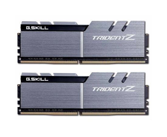 Модуль пам'яті для комп'ютера DDR4 16GB (2x8GB) 3200 MHz Trident Z Black G.Skill (F4-3200C16D-16GTZSK)
