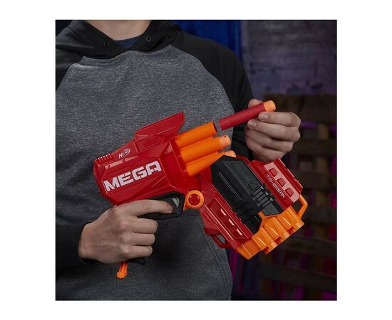 Игрушечное оружие Hasbro Nerf бластер МЕГА Три-брейк (E0103), изображение 5 Игрушечное оружие Hasbro Nerf бластер МЕГА Три-брейк (E0103), изображение 5
