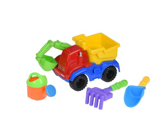 Іграшка для піску Same Toy с Экскаватором 4шт красный (HY-1810WUt-1)