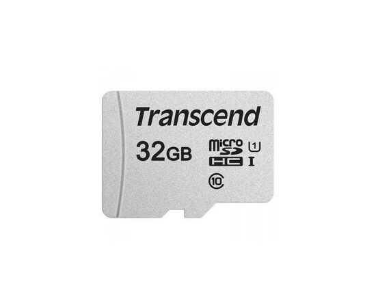 Карта памяти Transcend 32GB microSDHC class 10 UHS-I U1 (TS32GUSD300S-A), изображение 2 Карта памяти Transcend 32GB microSDHC class 10 UHS-I U1 (TS32GUSD300S-A), изображение 2