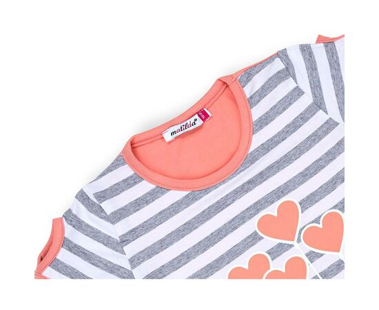 Пижама Matilda "LOVE" (8016-3-116G-coral), изображение 7 Пижама Matilda "LOVE" (8016-3-116G-coral), изображение 7